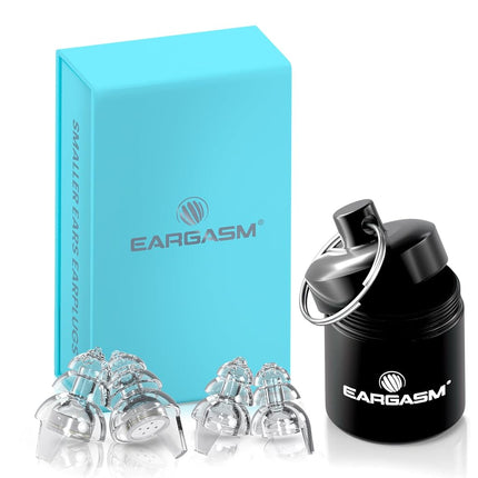 Eargasm Smaller Ears Earplugs: Transparent Edition