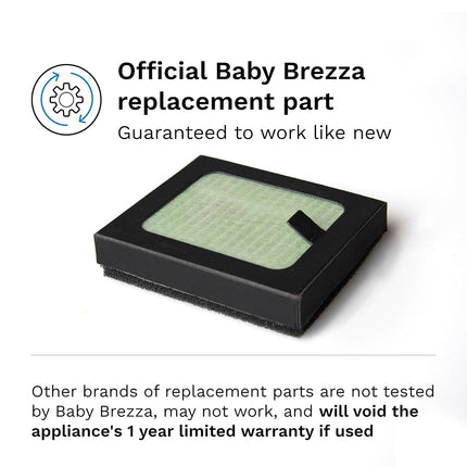 Filtro HEPA de repuesto Baby Brezza para lavador de biberones Baby Brezza Washer Pro
