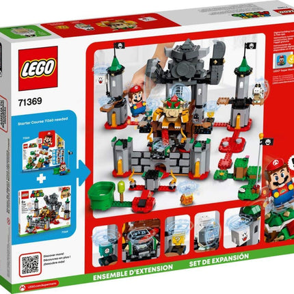 LEGO 71369 Super Mario Bowser’s Castle Boss Battle Expansion Set Buildable Game