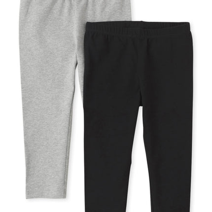 The Children's Place Girls' Big Capri Leggings 2-P