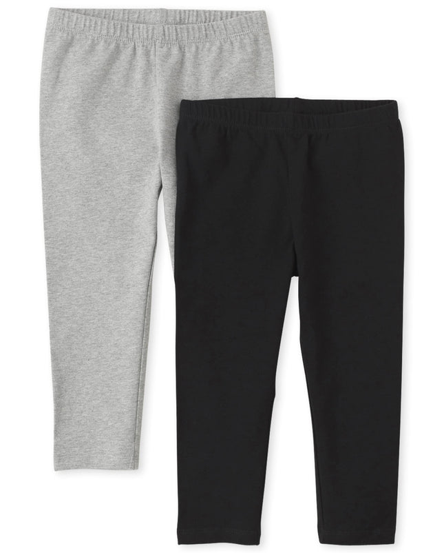 The Children's Place Girls' 2 Pack Capri Leggings,