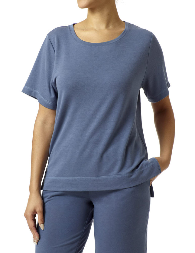 HUE Women's French Terry Lounge Separates Pajama T