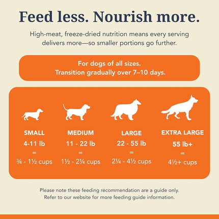 K9 Natural Lamb Freeze-Dried Dog Food, Grain-Free, 500g