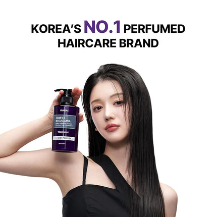 KUNDAL Korean Shampoo and Conditioner Set, Salon-quality, Long Lasting Scent, Moisturizing, Sulfate-Free, Argan & Macadamia Oil, Korean Hair care, 500ml each (C. Cherry Blossom)