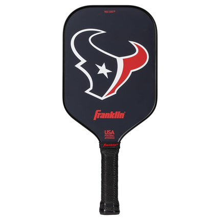 Franklin Sports NFL Houston Texans Pickleball Paddle - Official NFL Team Pickleball Paddle - USAPA Approved Premium Quality - Authentic Team Logos