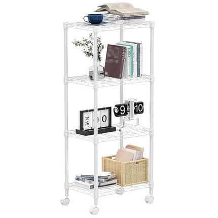 MZG 1000 lbs 4-Shelf Adjustable Heavy Duty Steel W