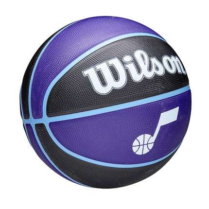 Wilson NBA Team Tribute Basketball, Utah Jazz, Purple, Size 7