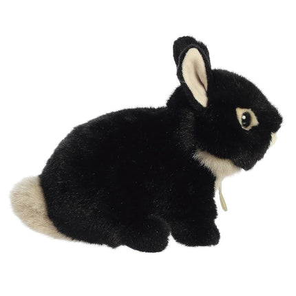 Aurora - Miyoni Tots - 7.5" Netherland Dwarf Bunny - Black
