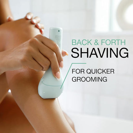 Panasonic Electric Bikini Trimmer, Women's Waterproof, Full-Body Cordless Electric Razors for Women with Bikini Attachments, 3 Hypoallergenic Blades, for Travel, Shower and Everyday Use - ES-AWL6AG