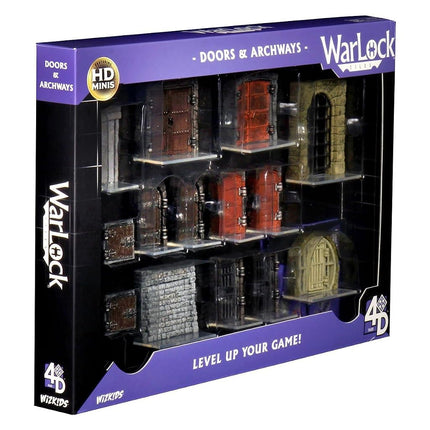 WizKids WarLock Tiles Miniatures - Doors and Archways