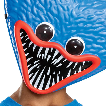 Disguise Huggy Wuggy Mask, Official Huggy Wuggy Half Mask Costume Accessory