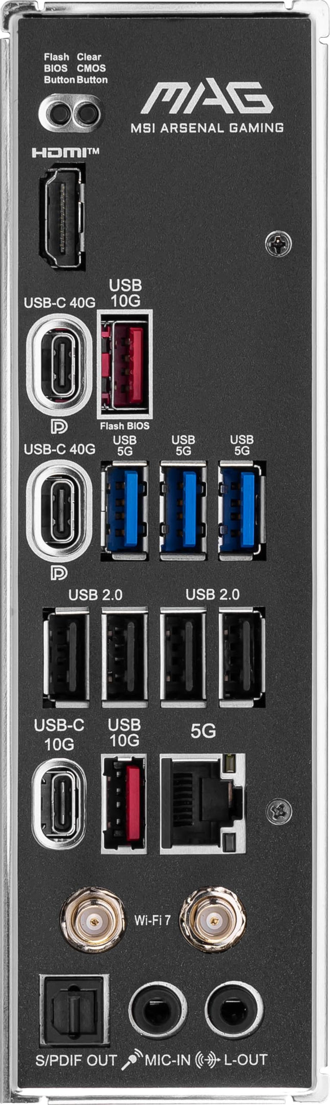 Placa base MSI MAG X870 Tomahawk Gaming WiFi para procesadores AMD Ryzen serie 9000/8000/7000, AM5, DDR5, PCIe 5.0, M.2 Gen5, SATA 6Gb/s, USB 40Gbps, HDMI/DP, Wi-Fi 7, Bluetooth 5.4, LAN de 5Gbps,