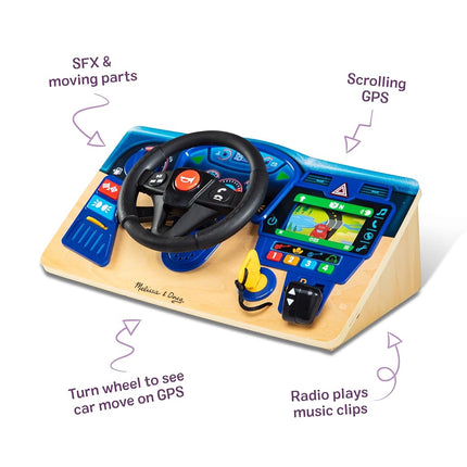 Melissa And Doug Vroom & Zoom Interactive Dashboard Play Set 31705