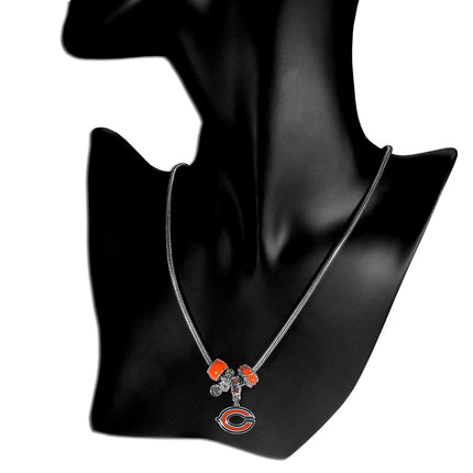 Siskiyou Sports NFL Chicago Bears Euro Bead Necklace, 18-Inch