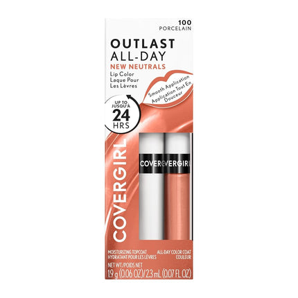 Covergirl Outlast All-Day Liquid Lipstick #100 Porcelain 2.3Ml