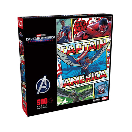 Buffalo Games - Marvel - Brave New World - 500 Piece Jigsaw Puzzle for Adults - Challenging Puzzle Perfect for Game Nights - Finished Size is 21.25 x 15.00