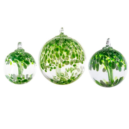 Dale Tiffany Hand Blown Glass, 3" Diameter Celtic, Tree of Life Collection, Witch Globe Hanging Garden Indoor/Outdoor Decorative Ornament Gazing Ball