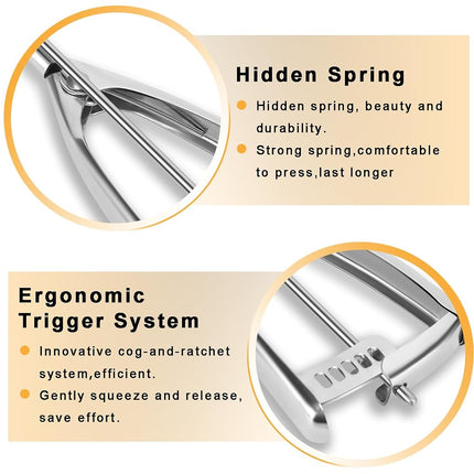 Cookie Scoop Set, Ice Cream Scoop Set, Selected 18/8 Stainless Steel Set of 3