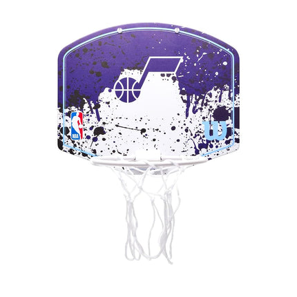 Wilson NBA Team Mini Hoop, Utah Jazz, Purple