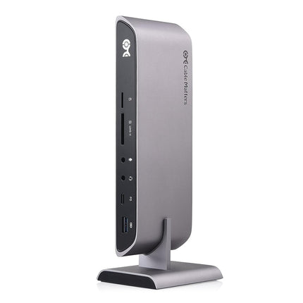 Cable Matters 10Gbps USB C Dock (USB C Docking Station) with Dual 4K HDMI and 80W Charging for Windows - USB-C & Thunderbolt 3 Port Compatible - Supports One External Display with MacBook Pro