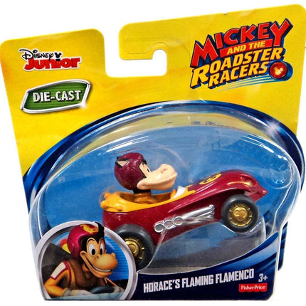 Vehículo flamenco en llamas de Horace de La Casa de Mickey Mouse de Fisher-Price Disney
