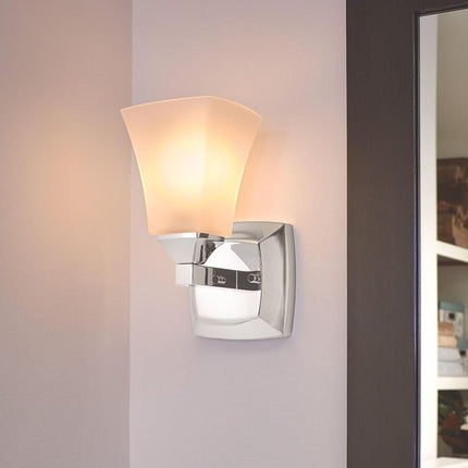 Moen YB5161CH Voss Iluminación de Baño Un Globo, Cromo