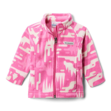 Columbia Baby Benton Springs II Printed Fleece, Pink Ice Highland, 3/6