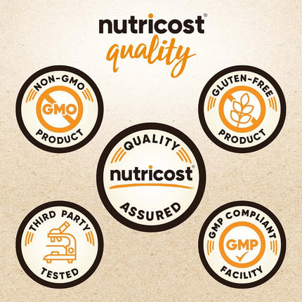 Nutricost Organic Egg White Protein Powder (1LB) 25 Servings Per Container - GMO-Free, Gluten-Free