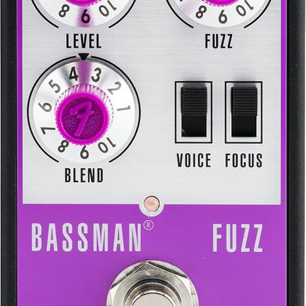 Bassman Fuzz Effect Pedal for Bass Guitar