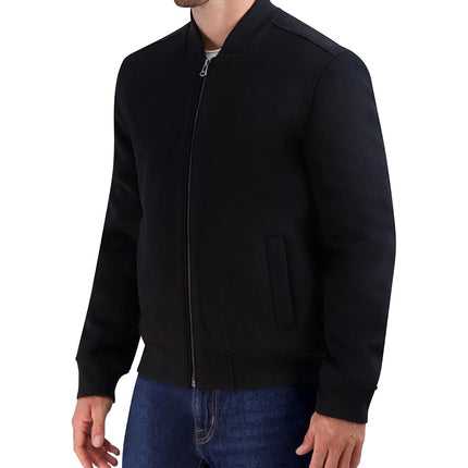Veste décontractée douce pour homme Cole Haan, par temps froid, noire, taille M