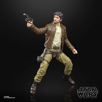 Star Wars The Black Series Captain Cassian Andor 15-Cm-Scale Rogue One: A Story Collectible Figure, Toys for Kids Ages 4 and Up