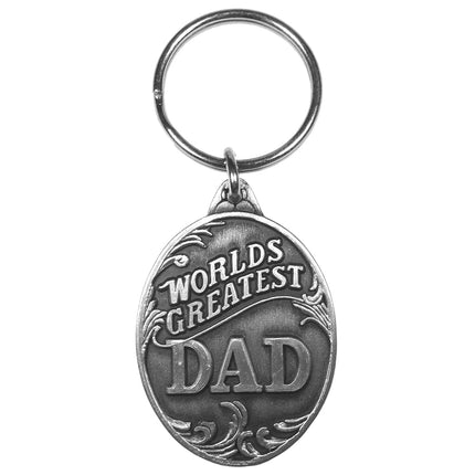 Siskiyou Sports World's Greatest Dad Antiqued Keyr