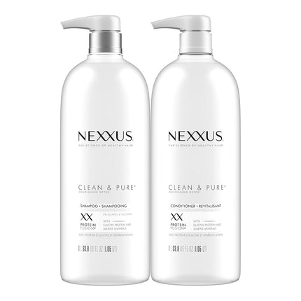 Nexxus Clean and Pure Clarifying Shampoo and Condi