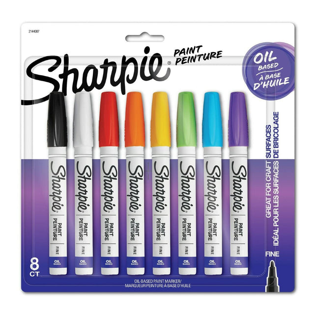 Sharpie Oil-Based Paint Markers Fine Point Assorte