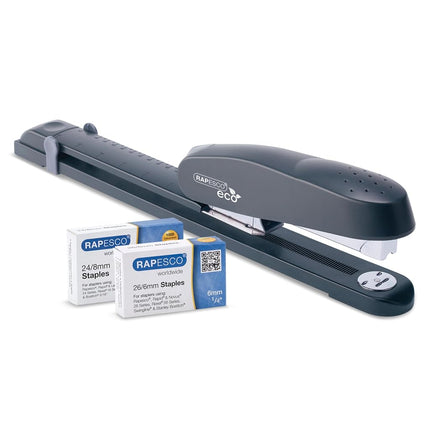 Rapesco 1480 ECO 790 Heavy Duty Long Arm Stapler w