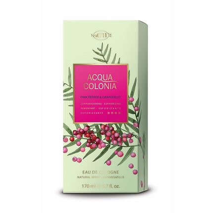 4711 Acqua Colonia Pink Pepper & Grapefruit Eau De Cologne Spray for Unisex 170 ml