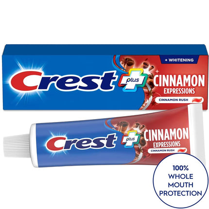 Crest Cinnamon Toothpaste 6 Ounce Pack of 2