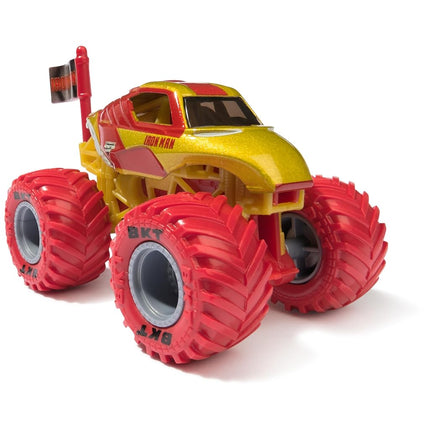 Monster Jam, Marvel Official Iron Man Monster Truck, Die-Cast Vehicle, 1:64 Scale, Super Hero Kids Toys for Boys Ages 3 and up