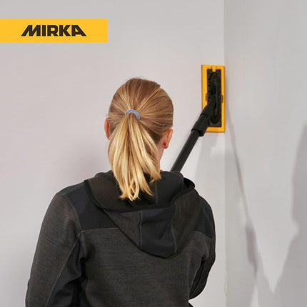 Mirka sanding pad 80x230mm hook and loop fastener/for DecoSander pole sander/for smooth wall & ceiling finish, drywall, detail work / 8393901221