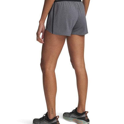 Under Armour Womens Tech Play Up Shorts Gray S