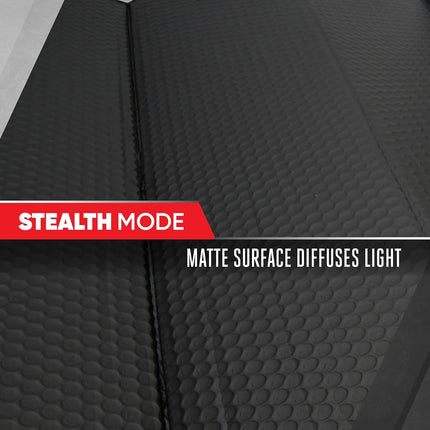 Motor Trend Front Windshield Sun Shade - Accordion Folding Auto Sunshade for Car Truck SUV - Blocks UV Rays Sun Visor Protector - Keeps Your Vehicle Cool - 58 x 24 Inch (Black)