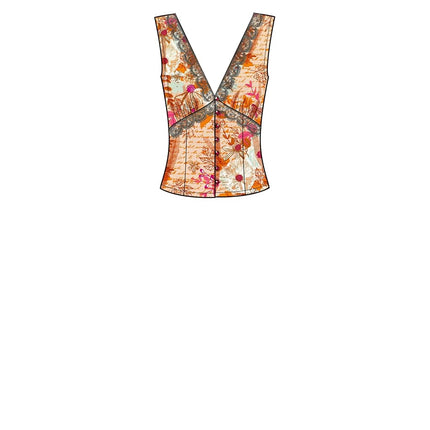 Simplicity SS9606U5 Misses TOP/Vest U5 (16-18-20-22-24)