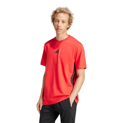 adidas Men's Essentials Single Jersey 3-Stripes T-