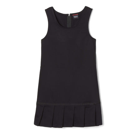 French Toast Girls' Pleated Ribbon Bow Jumper Dres