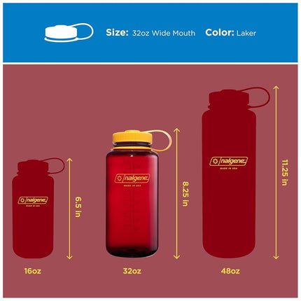 Nalgene Water Bottle 'WH Sustain' – 1 Litre Laker