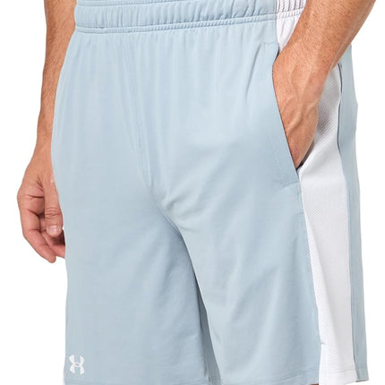 Under Armour Men's Train Stretch 2.0 Shorts, (465) Harbor Blue/White/White, Small