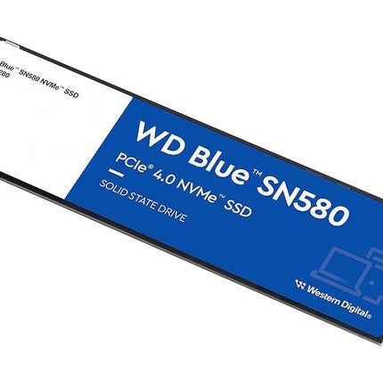 WD Blue SN580 2TB SSD, NVMe SSD, M.2 2280, PCIe Gen3, up to 4150 MB/s read speeds, nCache 4.0 Technology Includes Acronis True Image for Western Digital