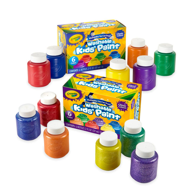 Crayola 12 Count 2oz Washable Paint