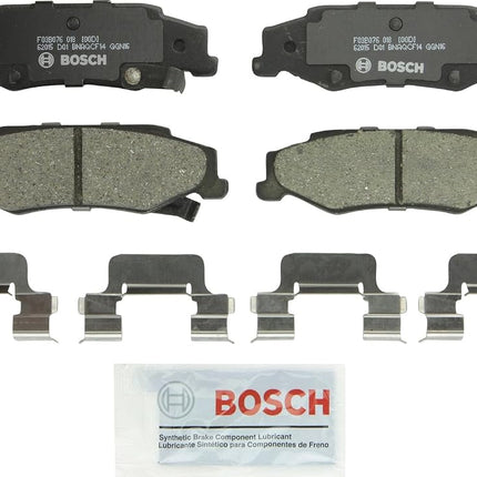 BOSCH BC732 QuietCast Premium Ceramic Disc Brake Pad Set - Compatible with Select Cadillac XLR; Chevrolet Corvette; REAR
