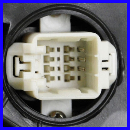 TRQ Left Mirror Power Drivers Side Compatible with 2001-2005 Honda Civic HO1320138 HO1320146